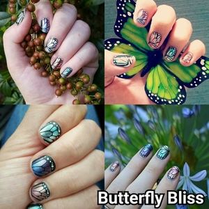 Jamberry Nail Wrap - Butterfly Bliss